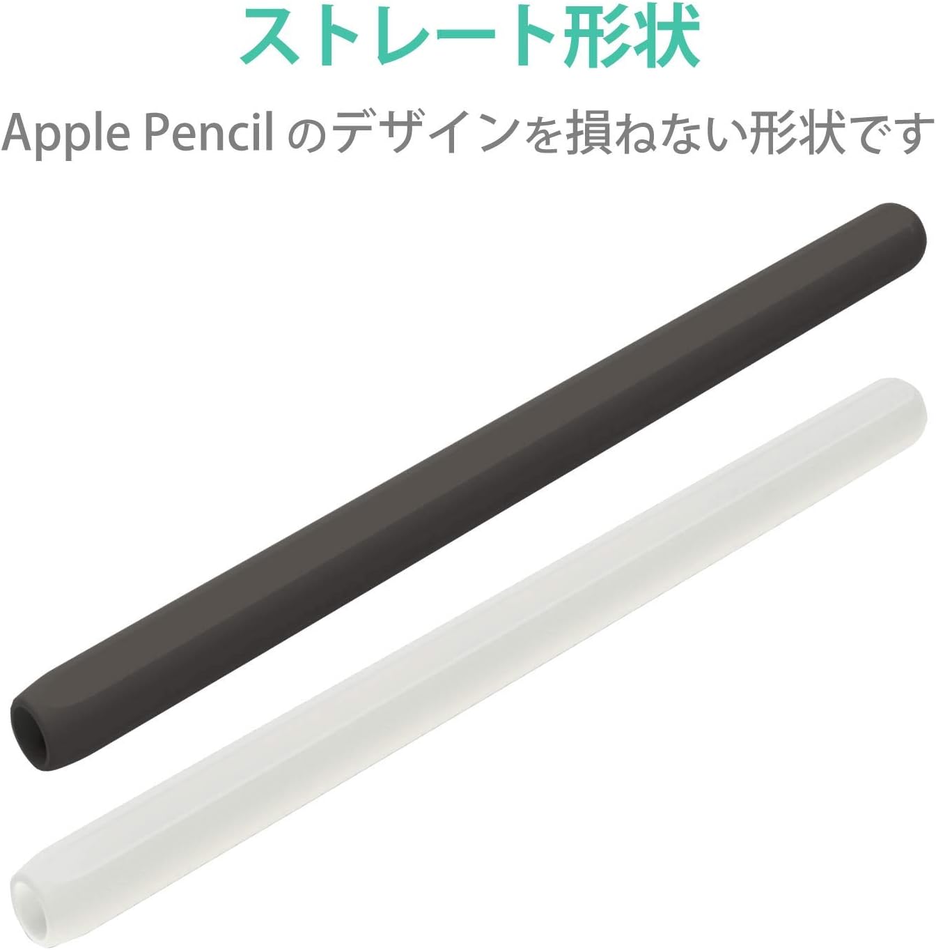 Elecom TB-APE2CNBSCR for Apple Pencil (2nd Generation) Thin Shaft Type Slim Grip Case Type Clear