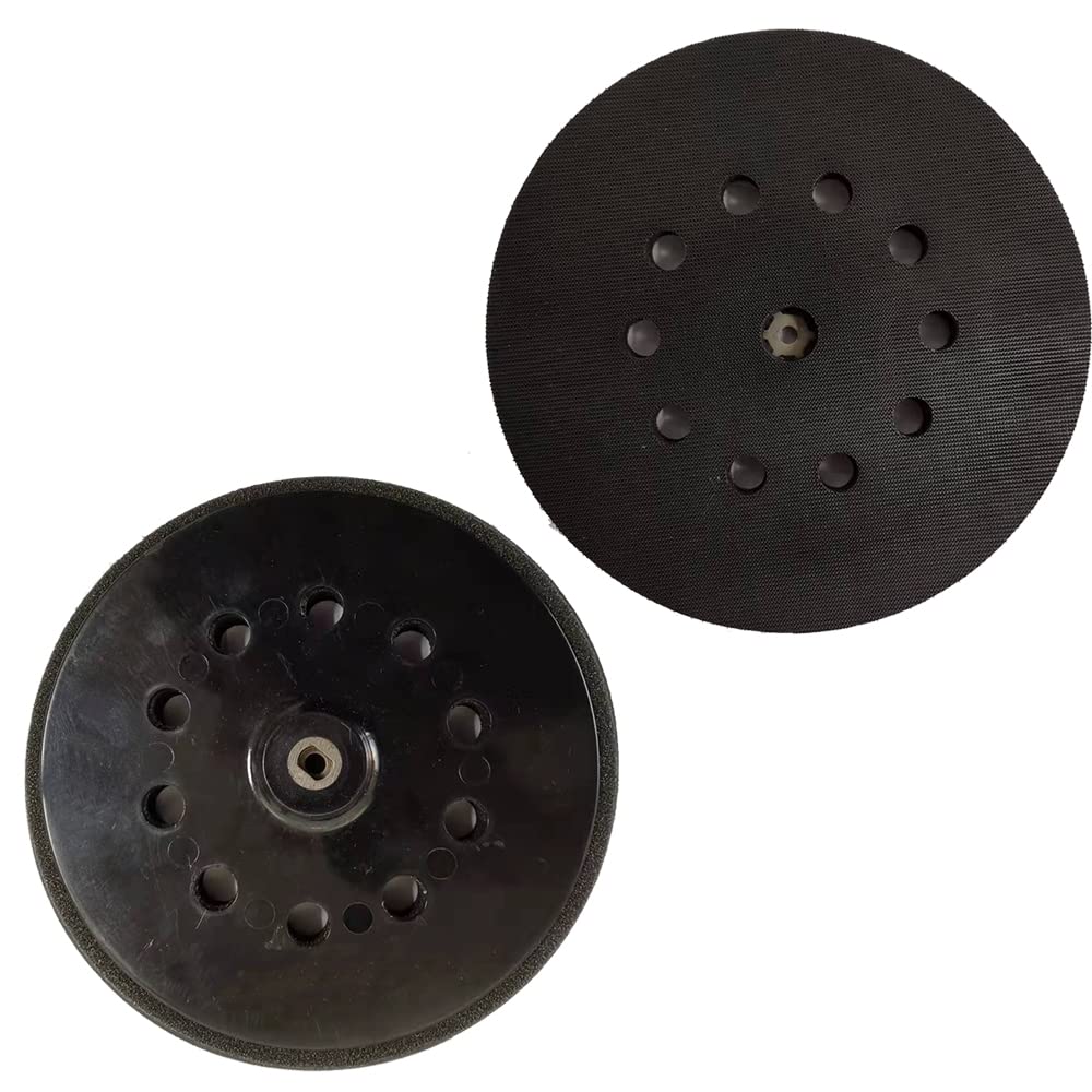 9 Inch Sanding Base for Cubeway Drywall Sander CWL225, Hook & Loop Backup Replacement Sanding Pad with 10 Holes