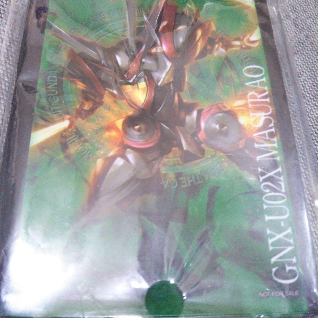 新品未開封　ガンダムウォー　GW　スリーブ大会優勝景品　マスラオ Amazon.co.jp: ウォー マスラオ スリーブ60枚ですです : 文房具