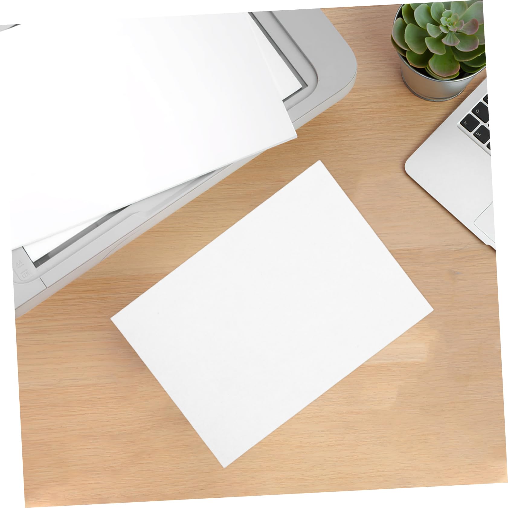 Gadpiparty Papel de Impresión Blanco A5 70g para Impresora y Oficina, 500 Hojas Multifuncionales de Papel para Fotocopias y Proyectos Domésticos