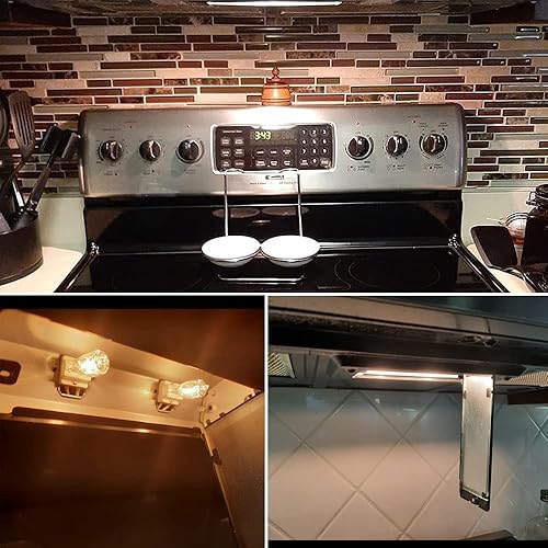 Miniatura 4 de W10709921 Bombillas de microondas 40 W compatibles con K-itchenaid Jenn-air Whirlpool Ma-ytag Reemplazar para W10112515 AP5983626 PS11722423