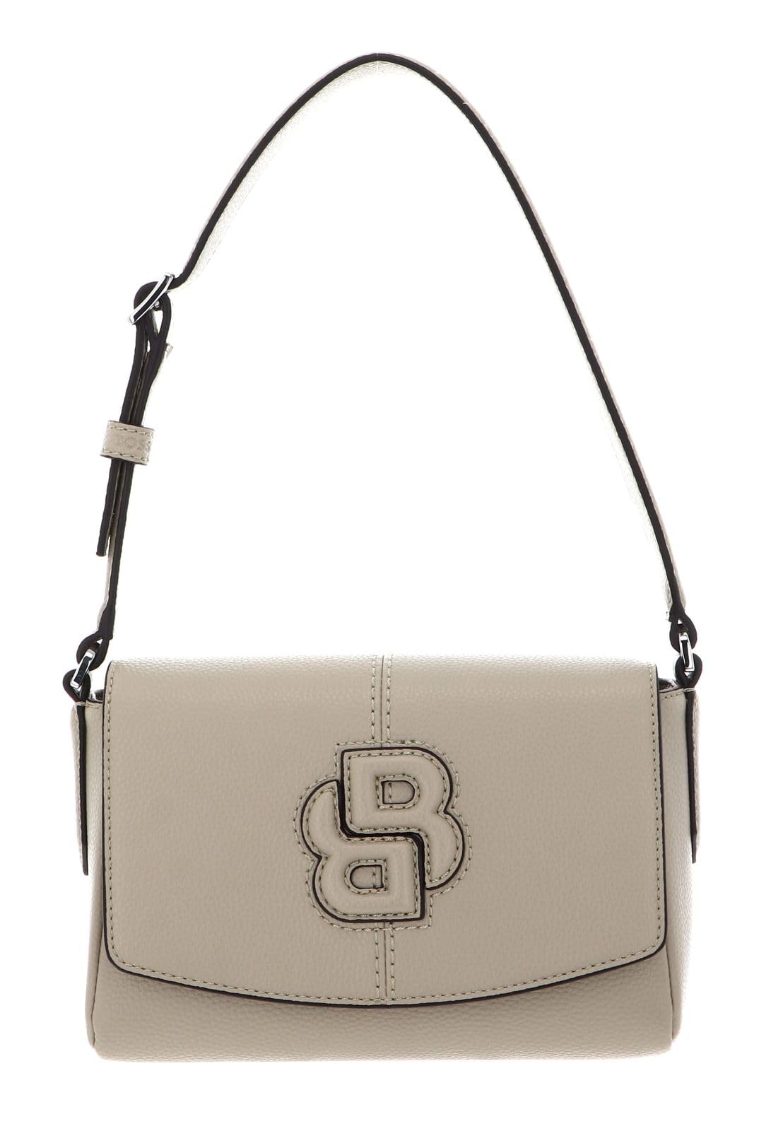 BOSS Women's Anett Flap Sh.Bag Shoulder Bag, light beige, One Size