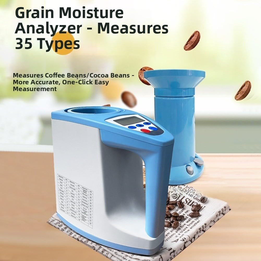 Misuratore di umidità per cereali LDS2G con display LCD, 35 colture, caffè, cacao, compensazione automatica