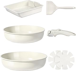 GiPP Nonstick Detachable Handle Cookware Set