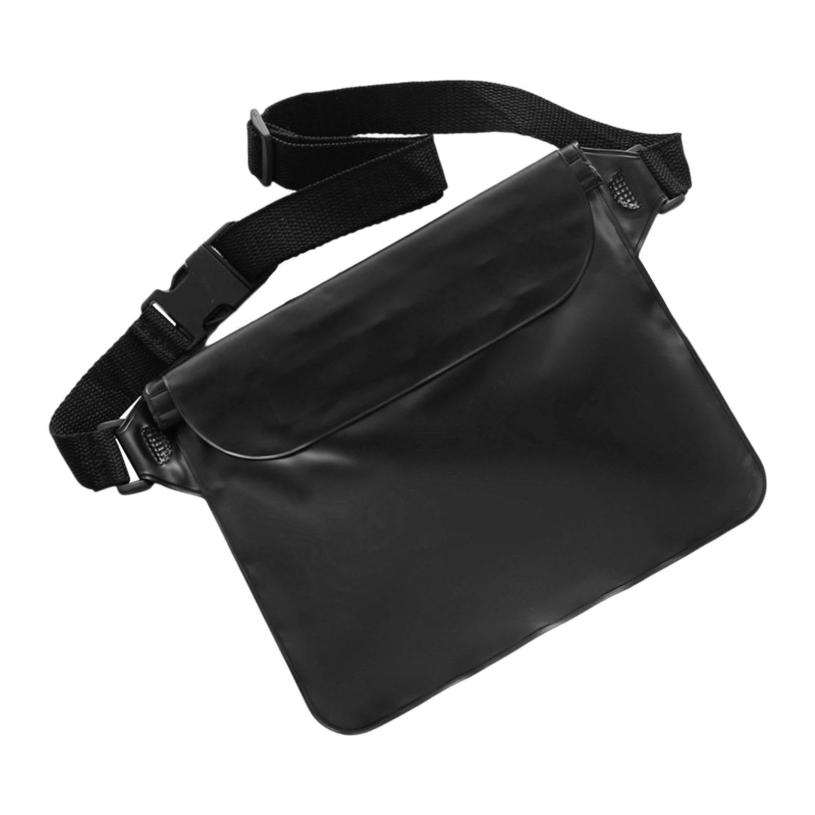 CALANDIS 6xWaterproof Fanny Pack Portable Waist Bag for Outdoor Sports Swimming Fishing Black | Accessories | Kayaking, Canoeing & Rafting | Water Sports | Sporting Goods-image-21