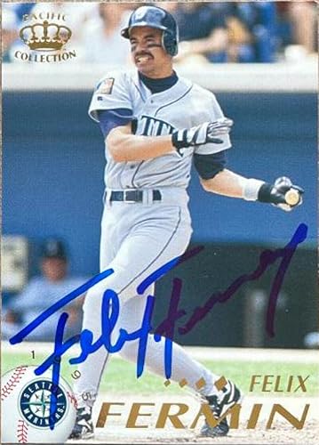 Felix Fermin Autographed 1995 Pacific #395