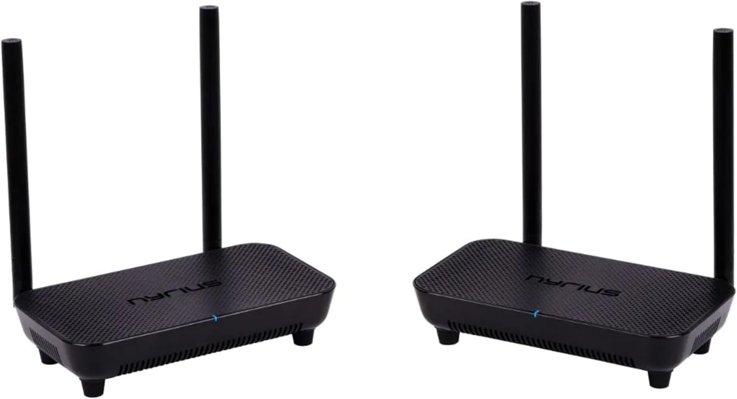 Nyrius Phoenix Home True 4K60 Wireless HDMI Video Transmitter & Receiver, Plug & Play Extender/Adapter, Stream 500ft from Computer, Cable Box to TV/Projector, Supports Dolby Atmos & DTS Audio (TBB85)