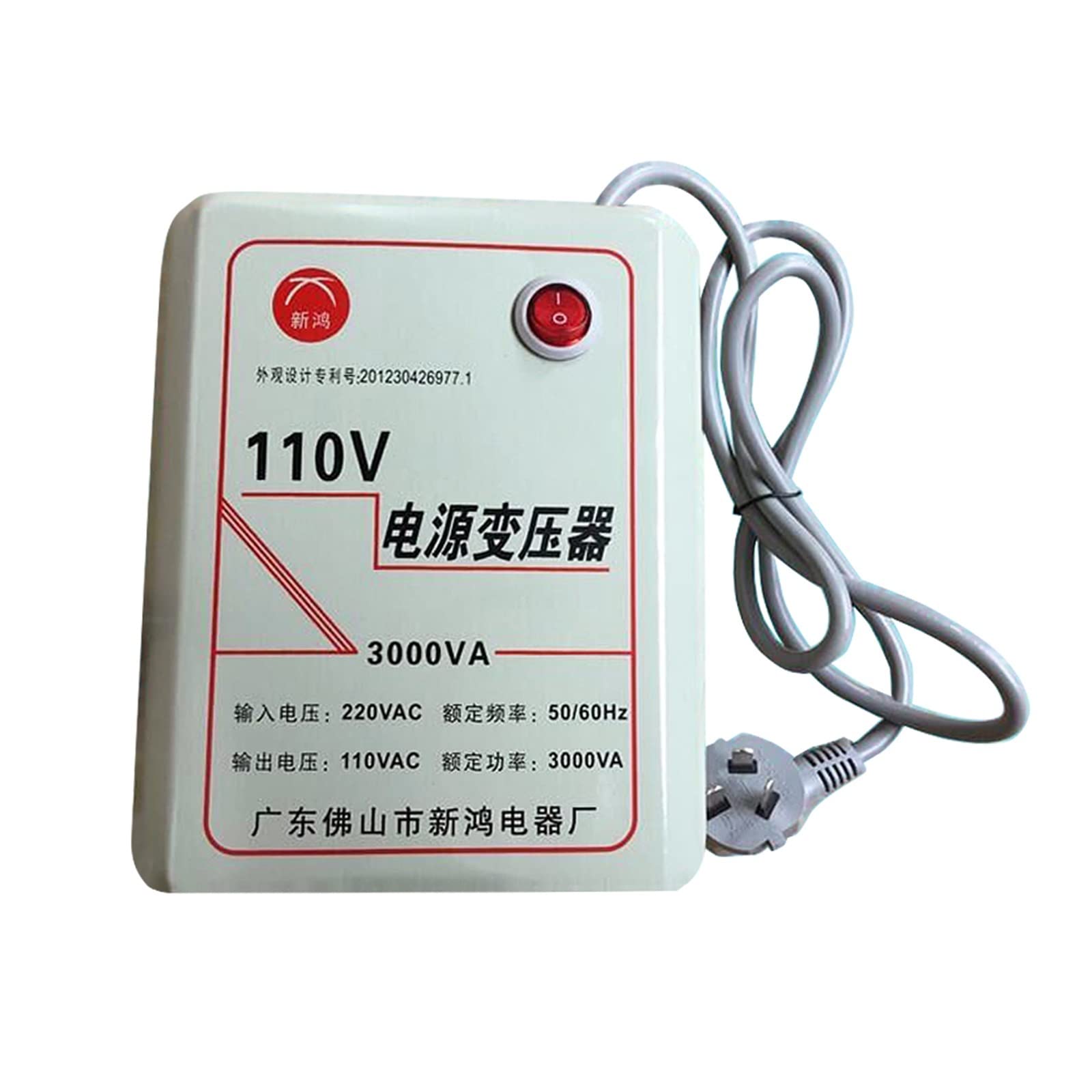 Amazon.co.jp: 500W 1000W 2000W 3000W 電圧変換器 変圧器 110V