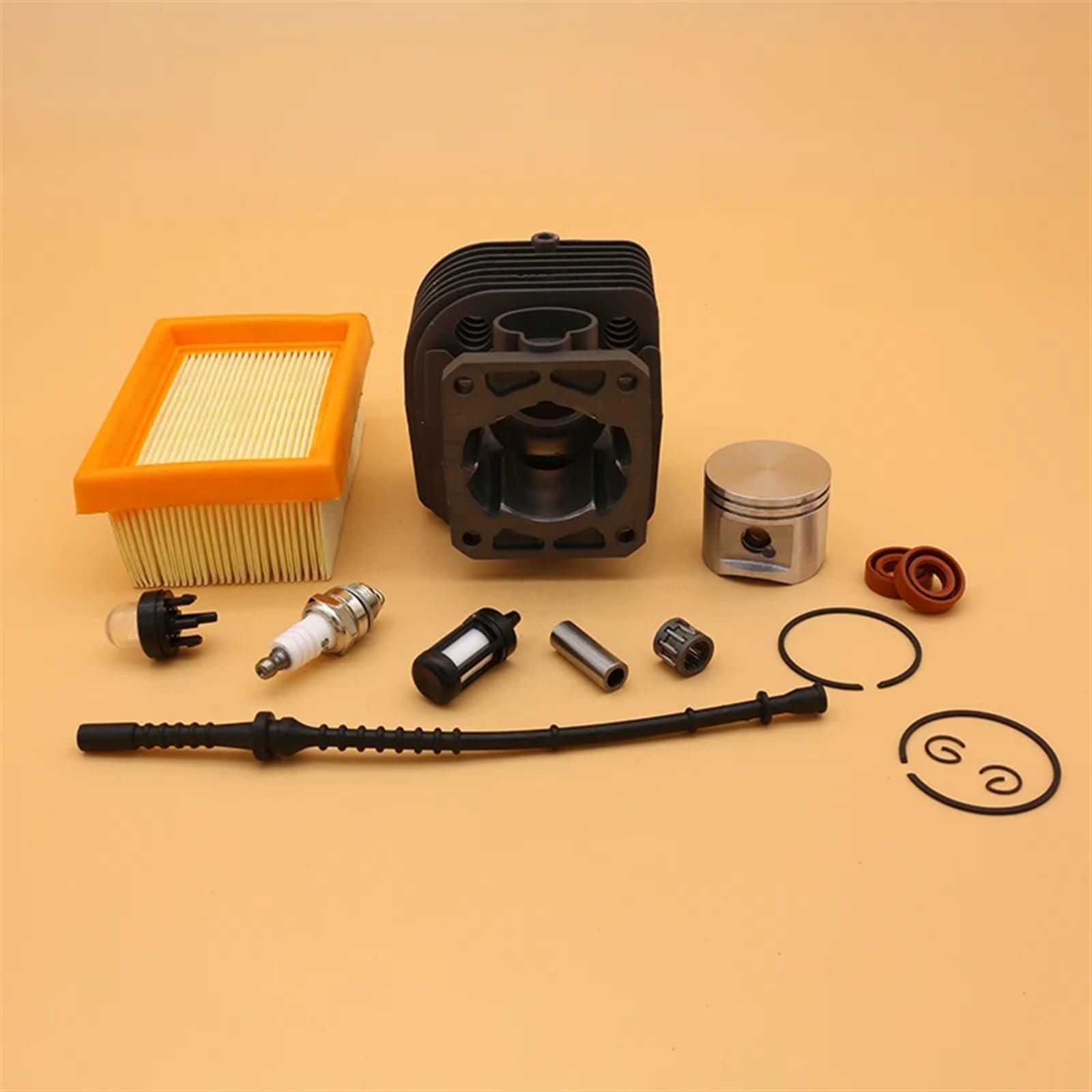 Kit cilindro pistone filtro aria carburante guarnizione olio