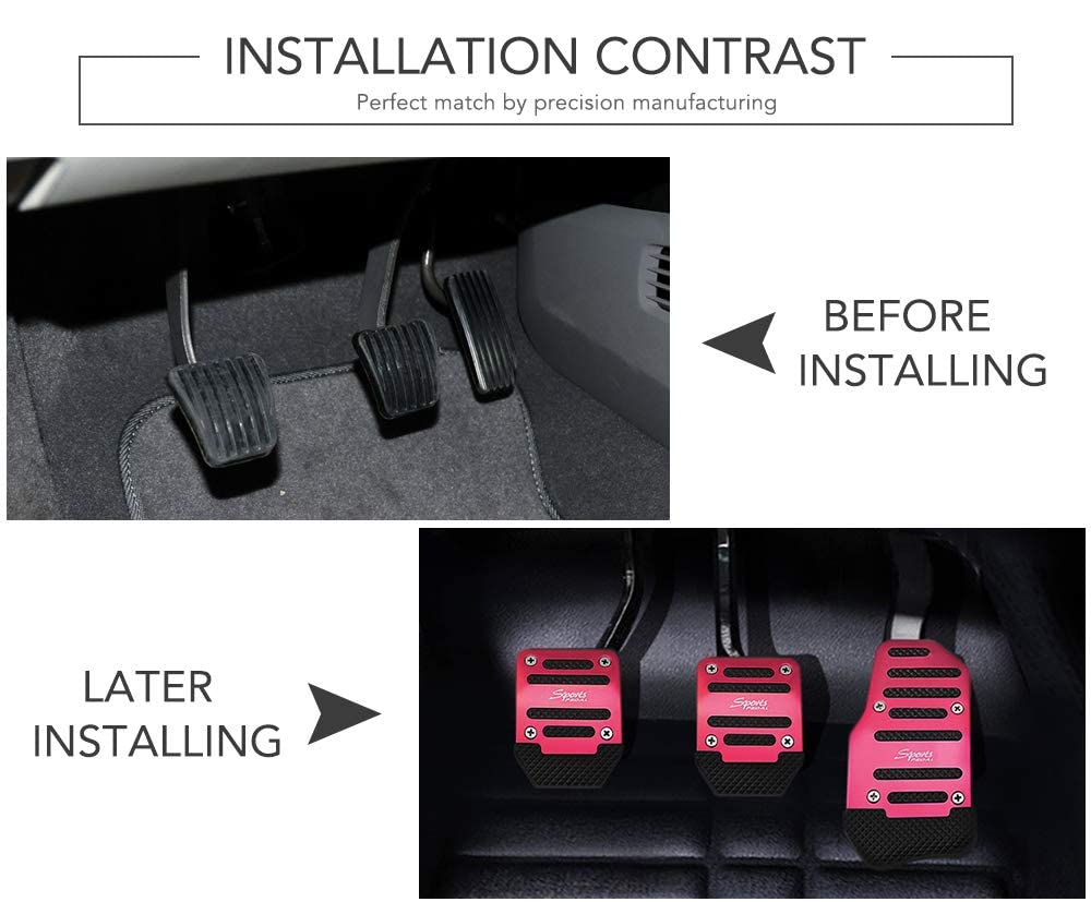 Voiture Pédales Couvre Pour Alfa Romeo 147 156 159 166 Mito