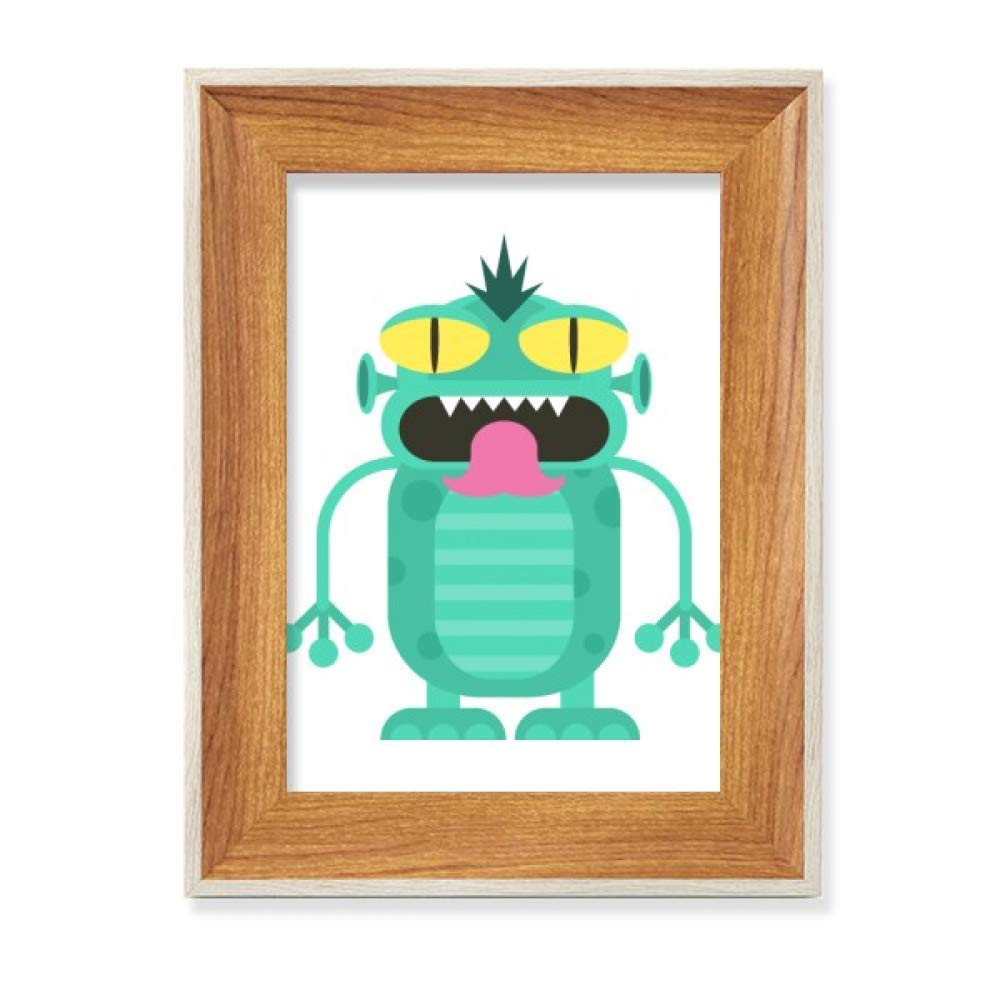Art peinture alien set de cadres en bois déco univers fantastique