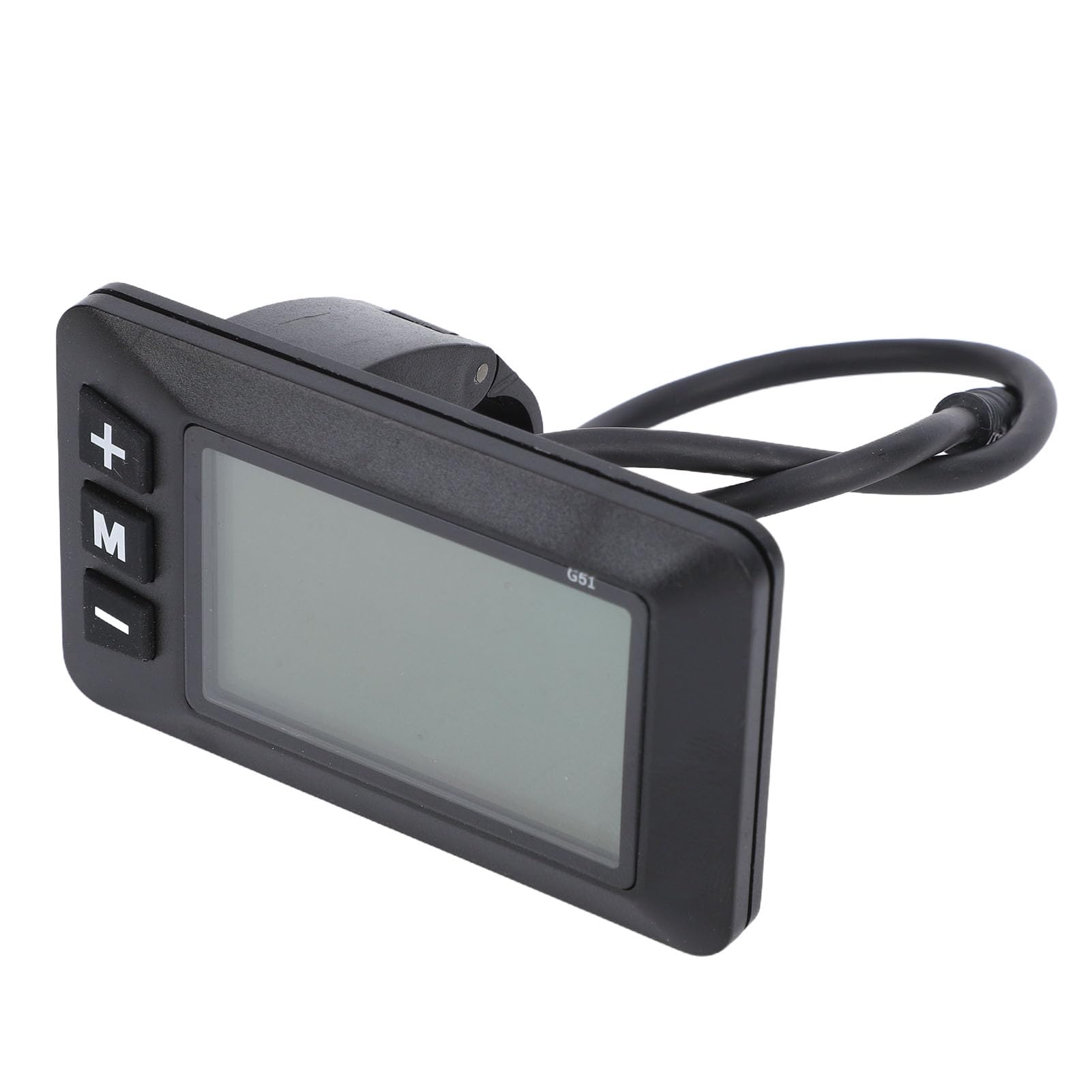 AMONIDA Pannello Display LCD per Bici Elettrica con Connettore Resistente All'acqua G51 Display del Livello della Batteria della velocità per Materiale ABS da Ciclismo
