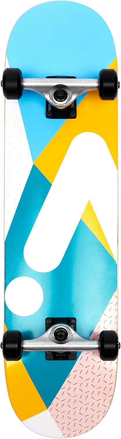 ACTA Complete Geo 8" – Versatile Complete Skateboard for Beginners