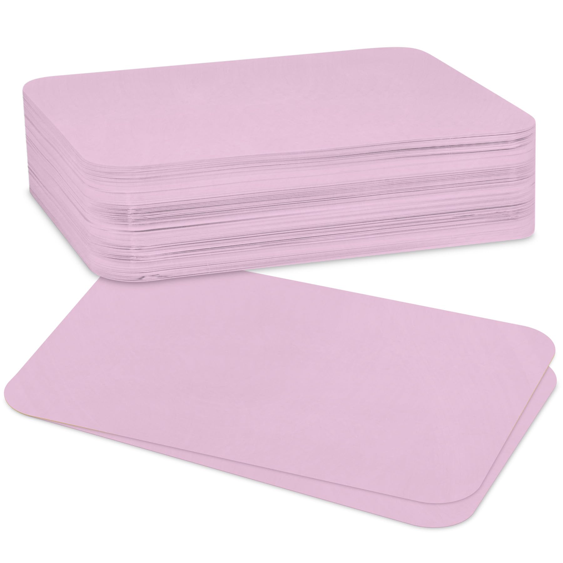 Couvertures jetables pour plateaux en papier lavande taille B Practicon x1000