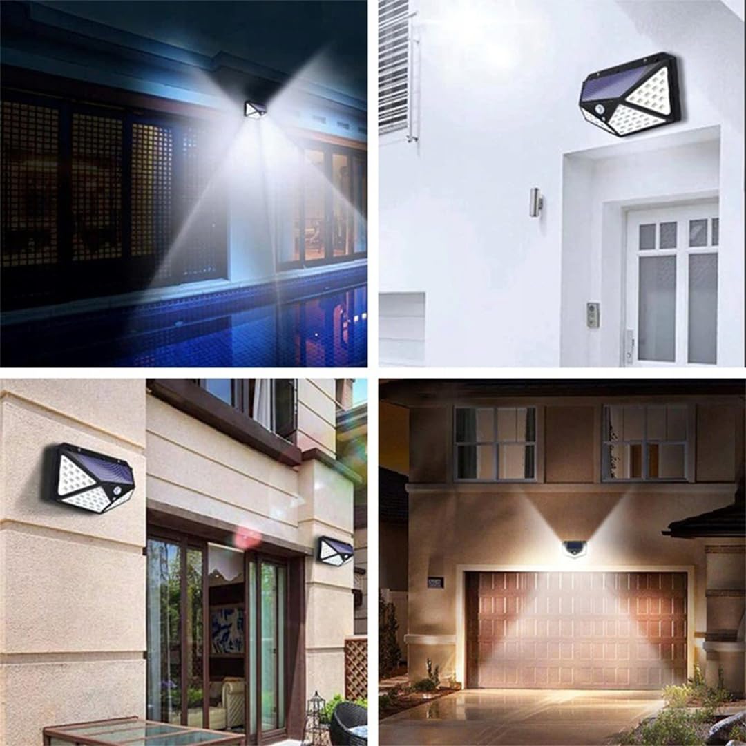 Lampa solarna ścienna LED BK-100