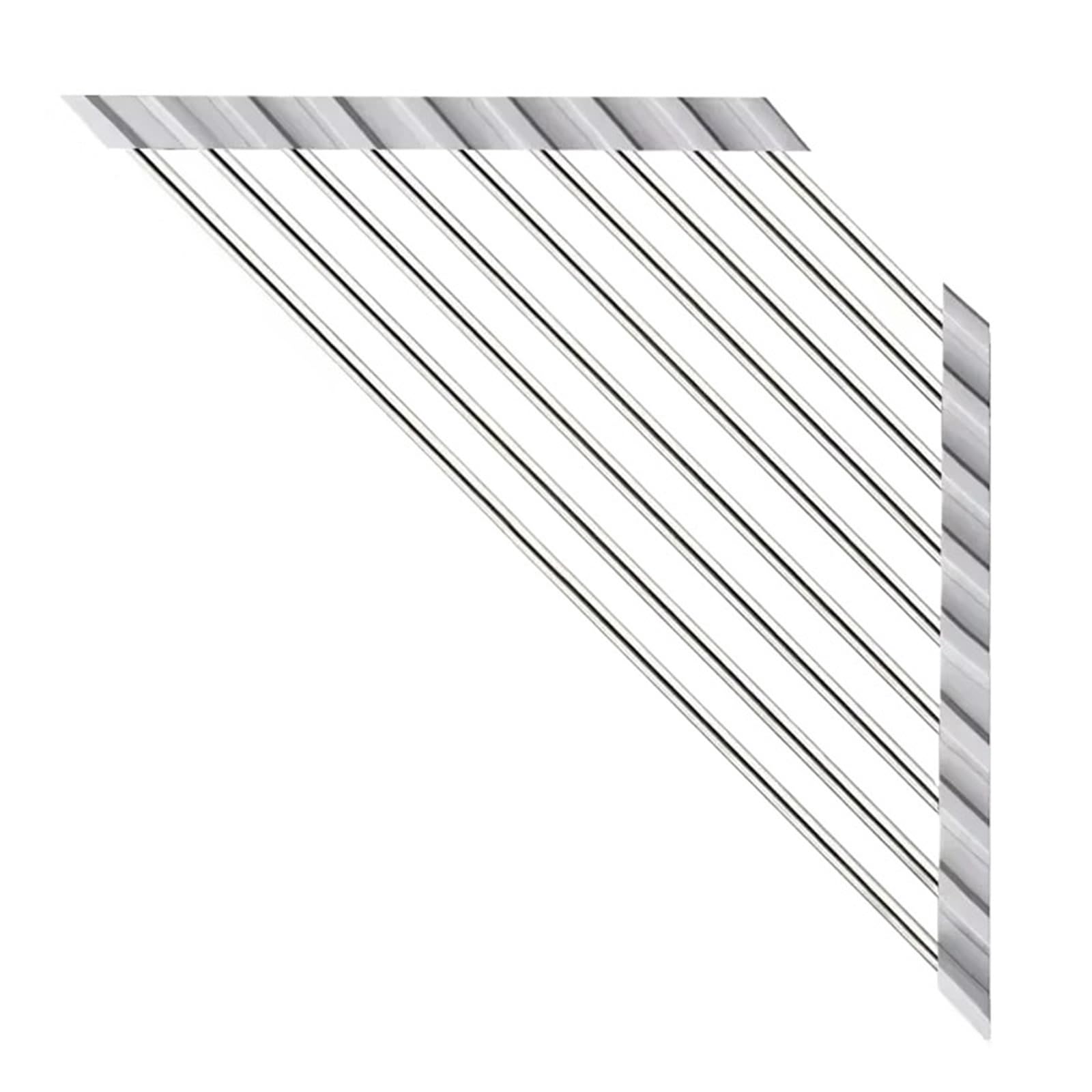VEXALIFORM Dish Rack Triangle Dish Drying Rack