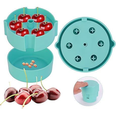 Cherry Pitter Tool Saves You Time in Half with Its Ergonomic Grips
