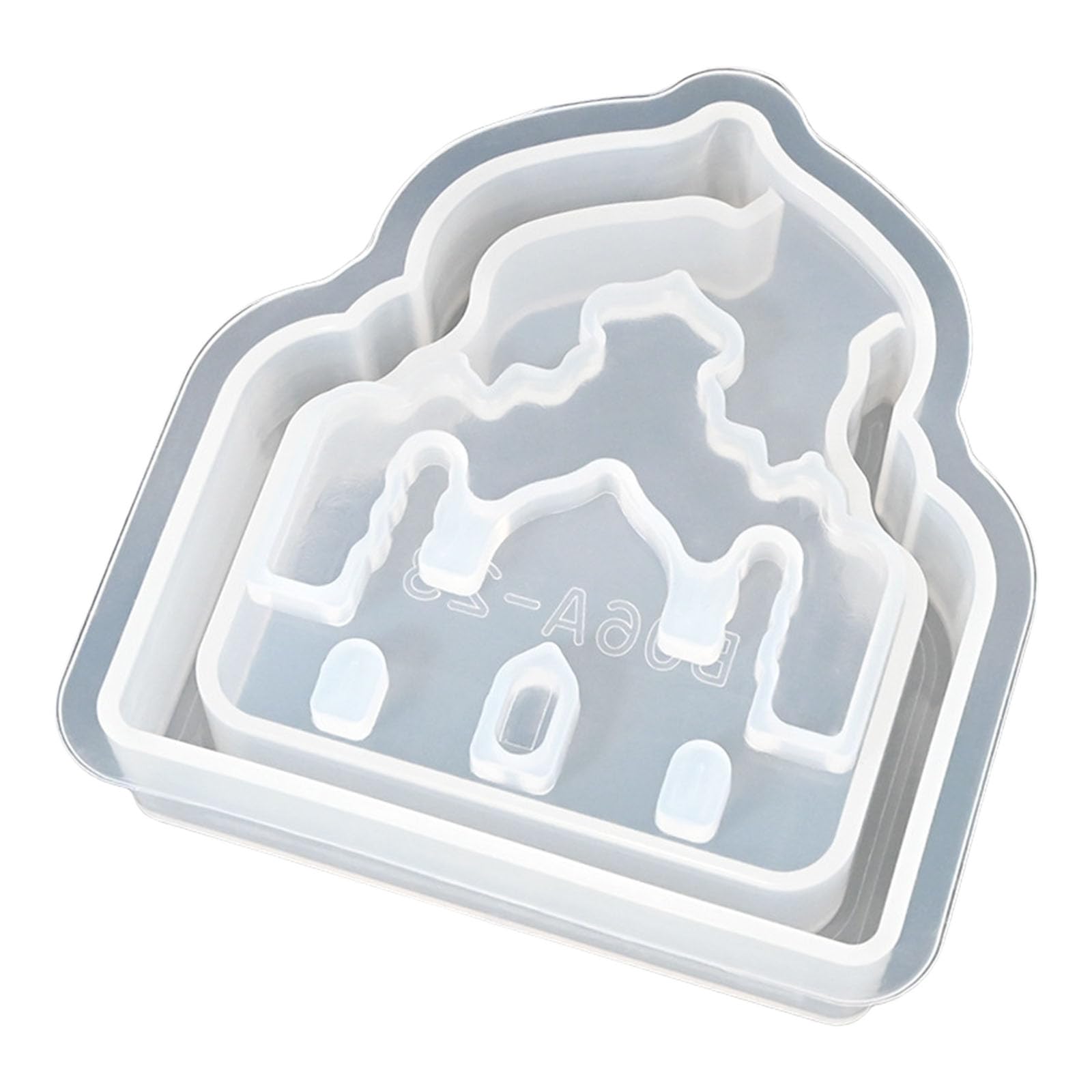 Xjdzineq Shape Silicone Molds for Holder Gypsum Decoration Silicones Tealight Holder Epoxy Resin Silicone Mold Fondant