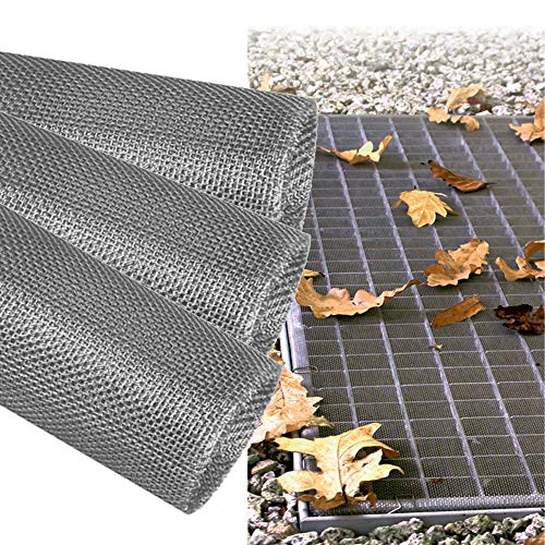 Preisvergleich Produktbild DILUMA / Lichtschachtabdeckung 3er Set 60x120 cm aus Aluminiumgewebe / Kellerschachtabdeckung für Zuverlässigen Schutz