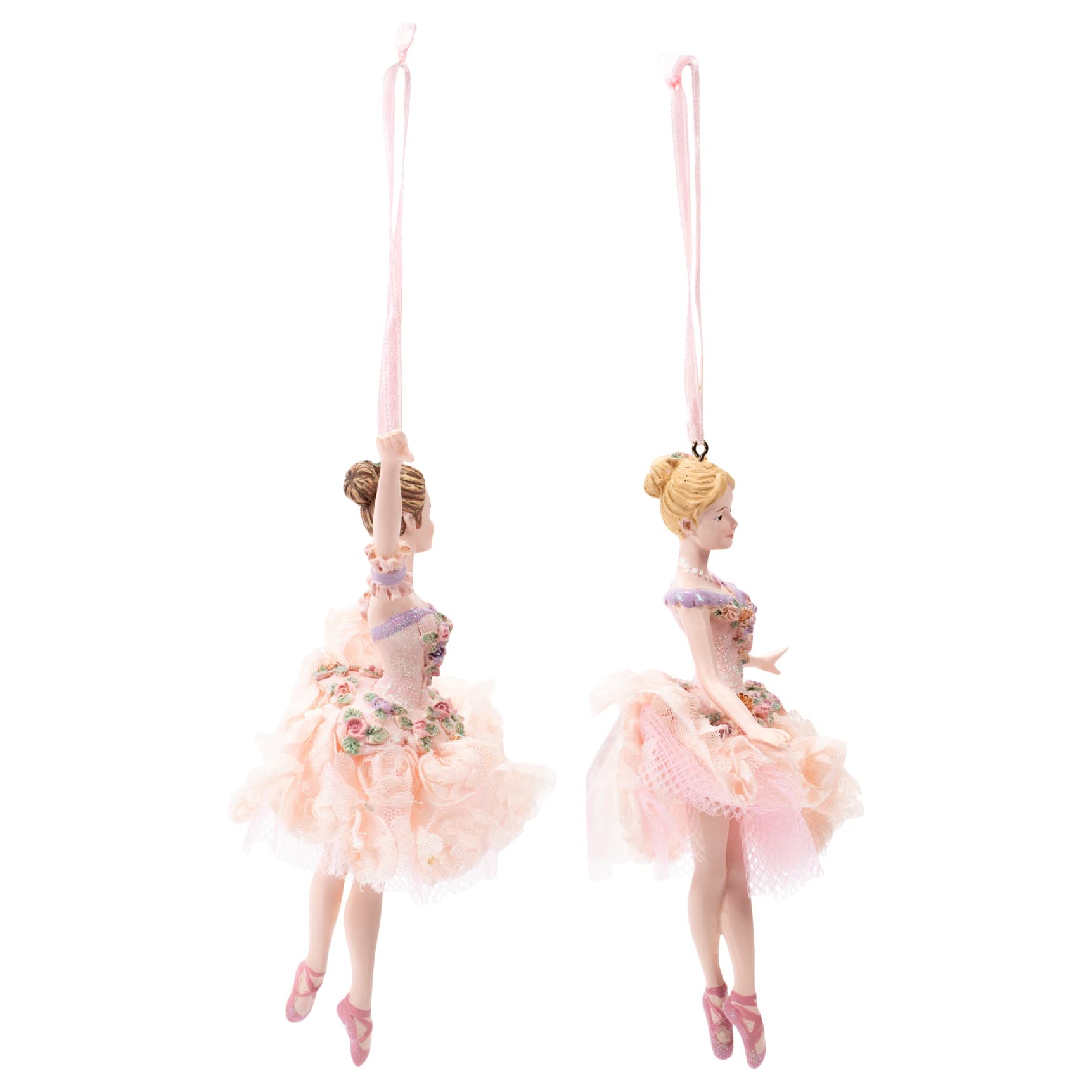 Amazon.co.jp: ブラッシュピンク バレリーナオーナメント、2