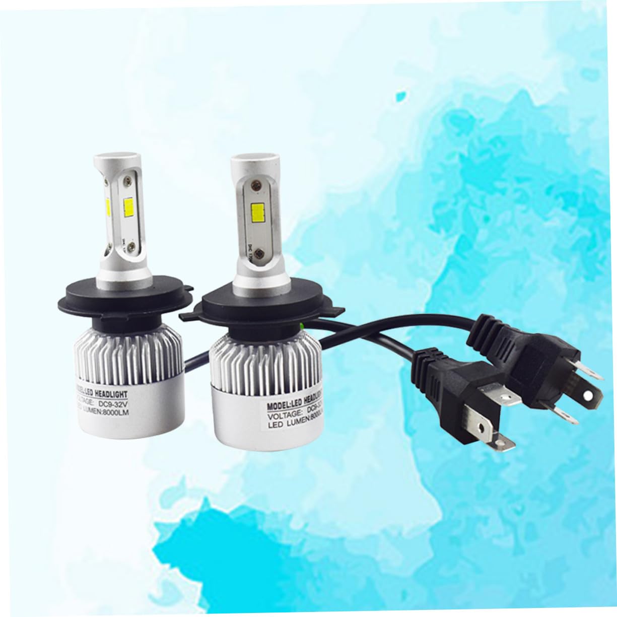 Générique 2 pièces Ampoule LED Csp pour Voiture Pack Refroidissement Rapide Étanche Longue Durée Remplacement Halogène Éclairage Auto Performant