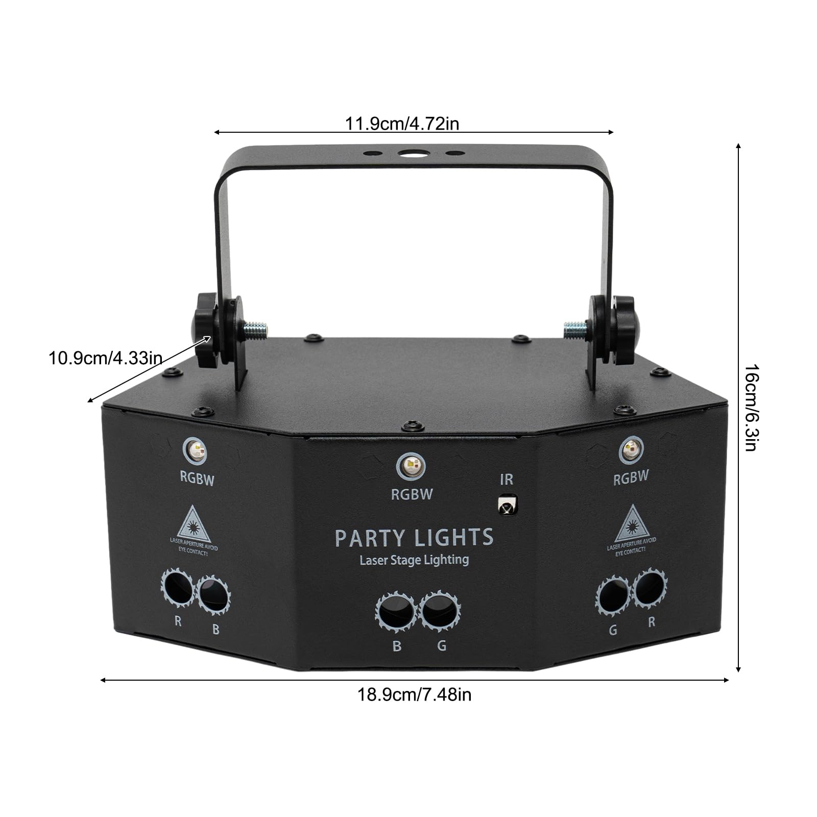 9 Augen Laser Laserlicht BüHnenbeleuchtung Effektstrahler Dj Licht Dmx Licht Disco Licht Party Lichter Lichtorgel Party Leuchte Mit Fernbedienung Kann In Djs Bands Bars Kneipen Clubs