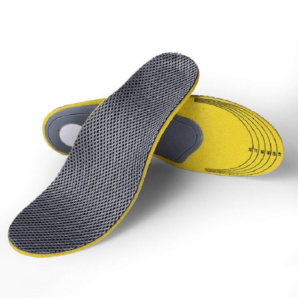 Semelles intérieures de pied d'insertion contre les douleurs des pieds sensibles