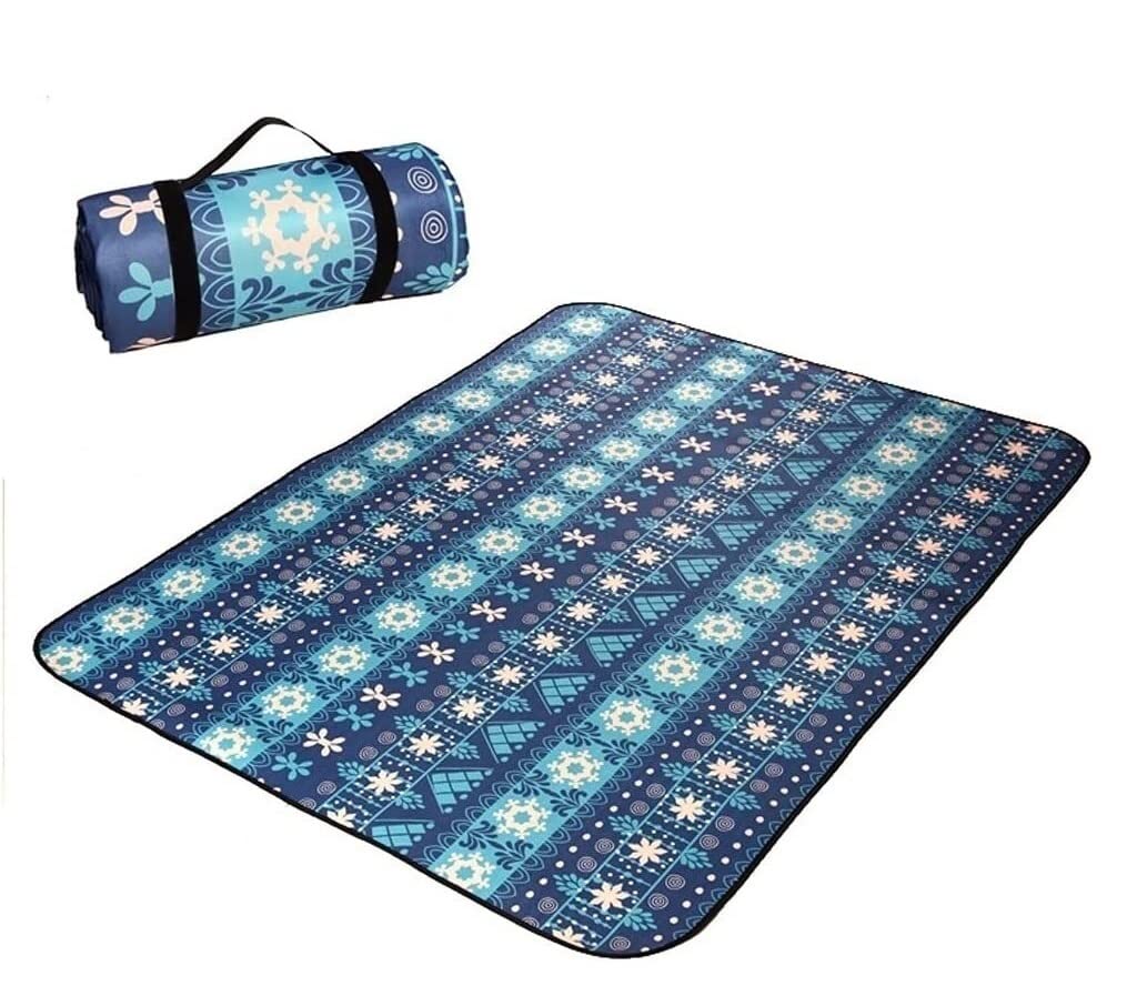 Telo Picnic Coperte da Picnic Pieghevoli Tappetino Impermeabile, Coperta Spiaggia Multifunzionale Adatta for Il Campeggio Viaggio Tappetino Esterno(A,200 * 150CM)