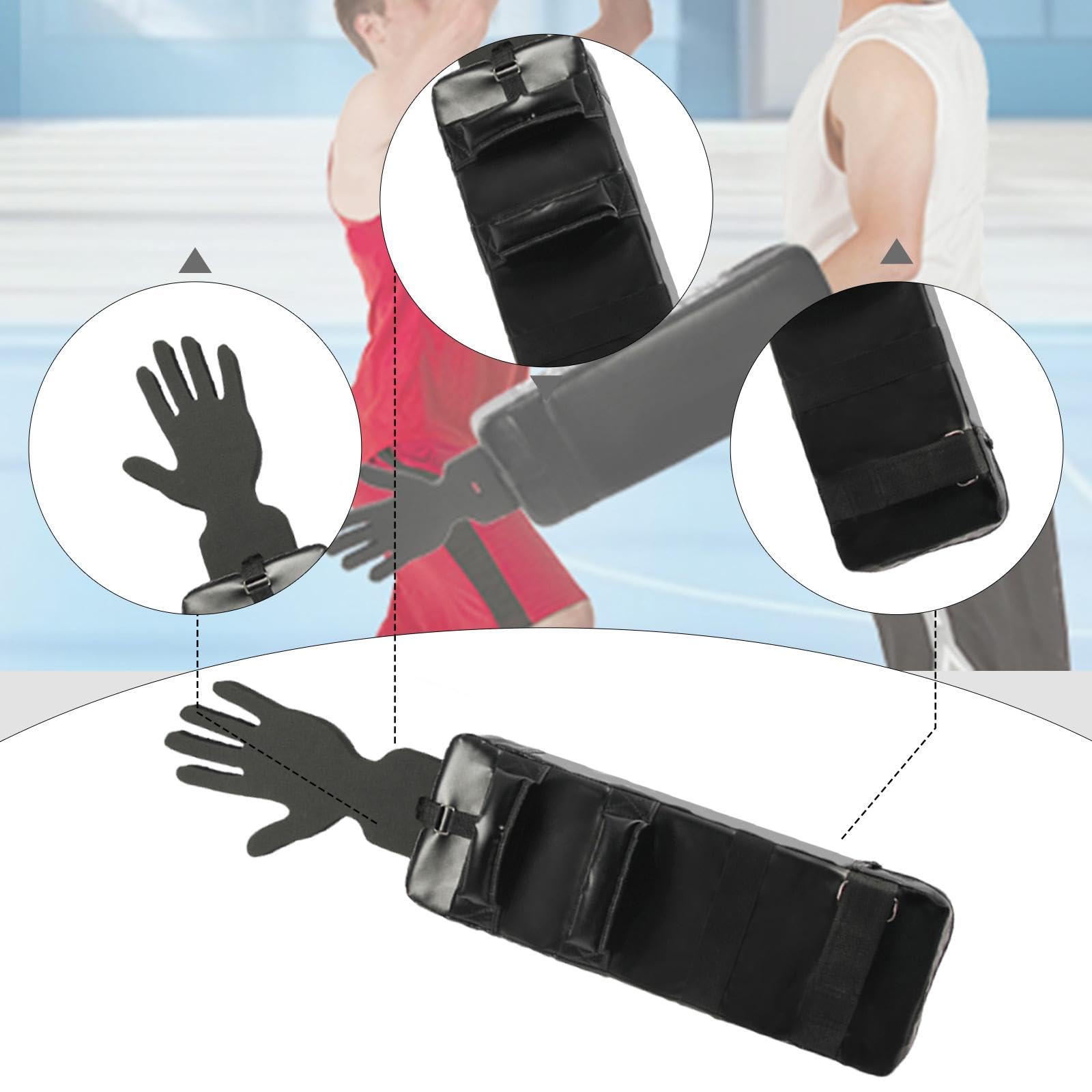 Harayaa Protection de Blocage Rembourrée, Coussin d'Entraînement pour Blocage et Sparring, Outil Sportif Multifonction
