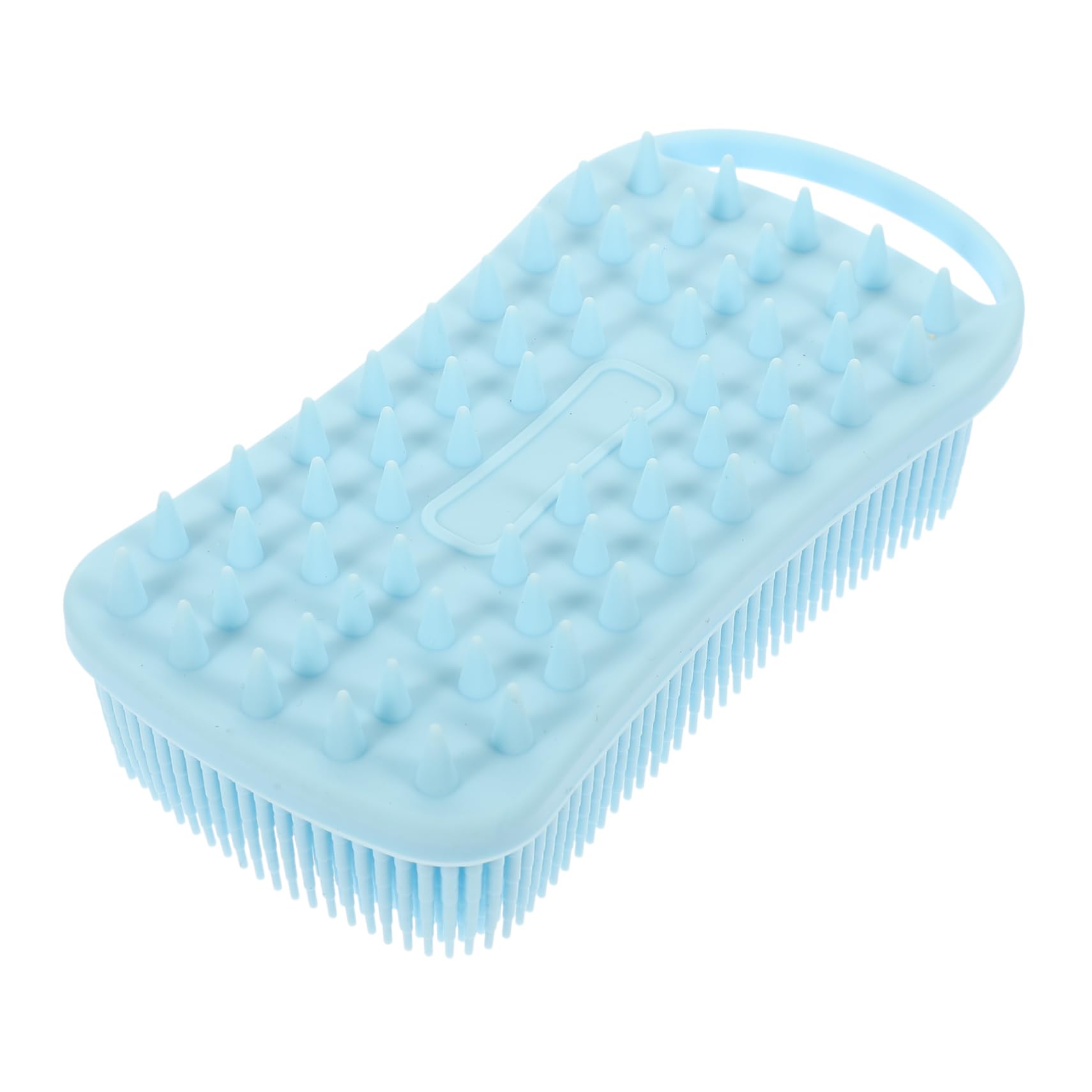 WOONEKY Shower Body Scrubber Boys and Girls Head Massager Hair Scalp Massager Gentle Washing Brush