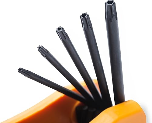 Miniatura 2 de GEARWRENCH 83507 Juego de llaves hexagonales plegables Torx a prueba de manipulaciones de 8 piezas