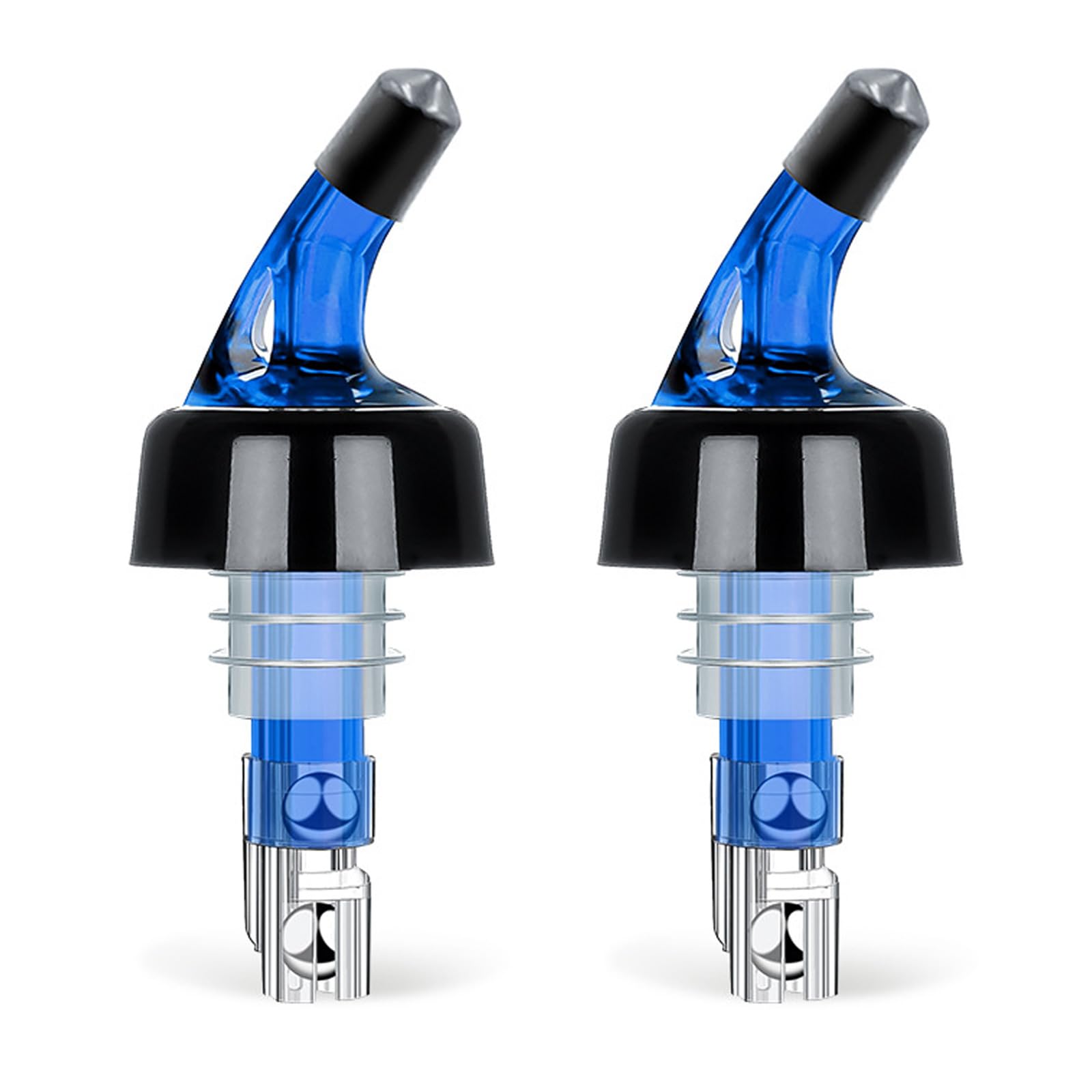 Woedpez Spout Liquor Dispenser 30ml Pour Control Stainless Steels Ball Bottle Pourer for Decanting and Serving Drink Pouring Spout for Red Wine