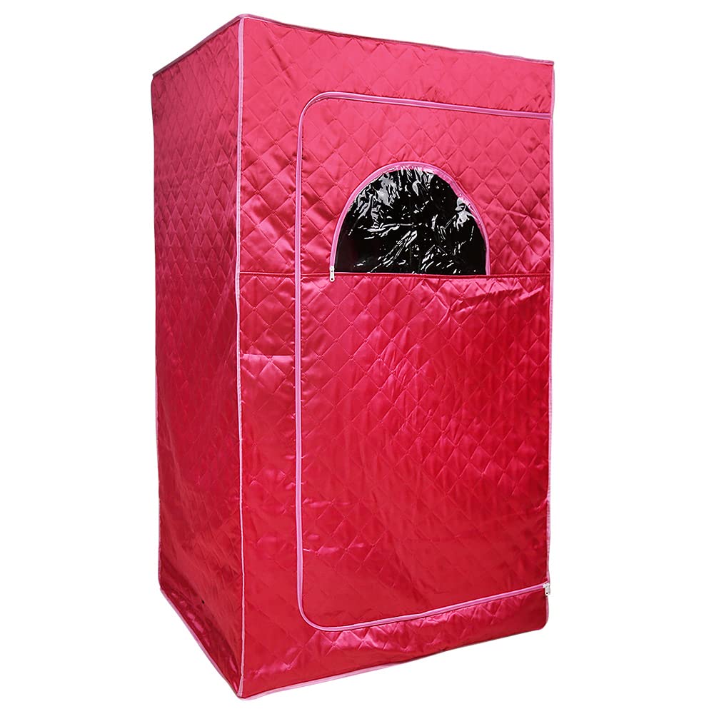 Sauna A Vapore Portatile Pieghevole Casa Isolante A Quattro Strati Addensare Kit Tenda Sauna Spa per Una Persona Cabina Pieghevole con Telecomando Piccola Sedia Pieghevole