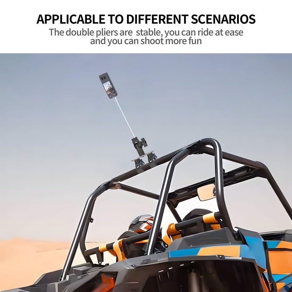 Supporto Manubrio Action Cam 360° Rotazione
