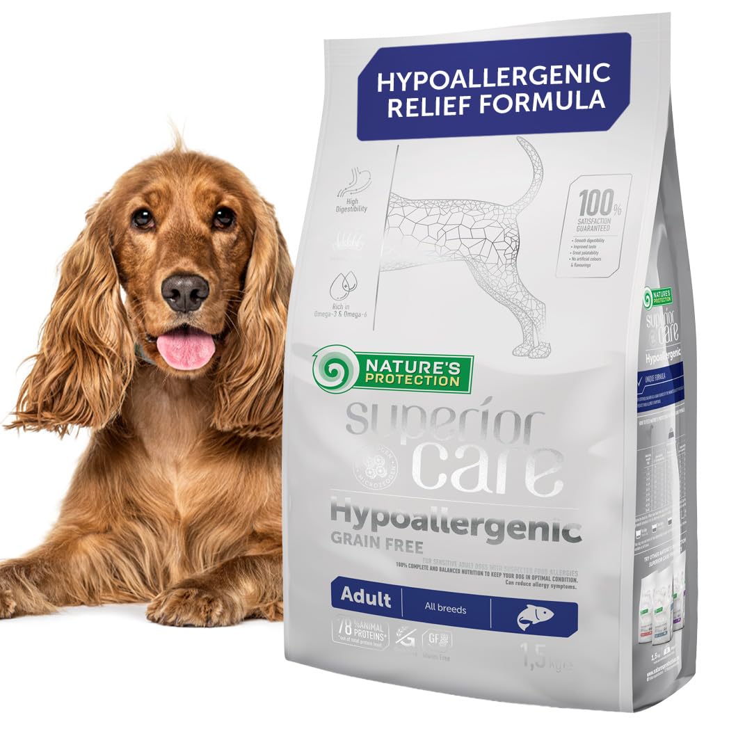 Nature's Protection Superior Care Hypoallergenic Dog Food for