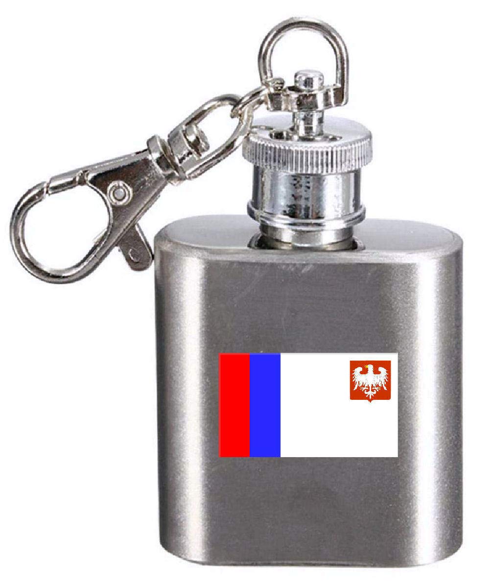 Flasque porte-clés Piotrkow Pologne un cadeau souvenir original unique