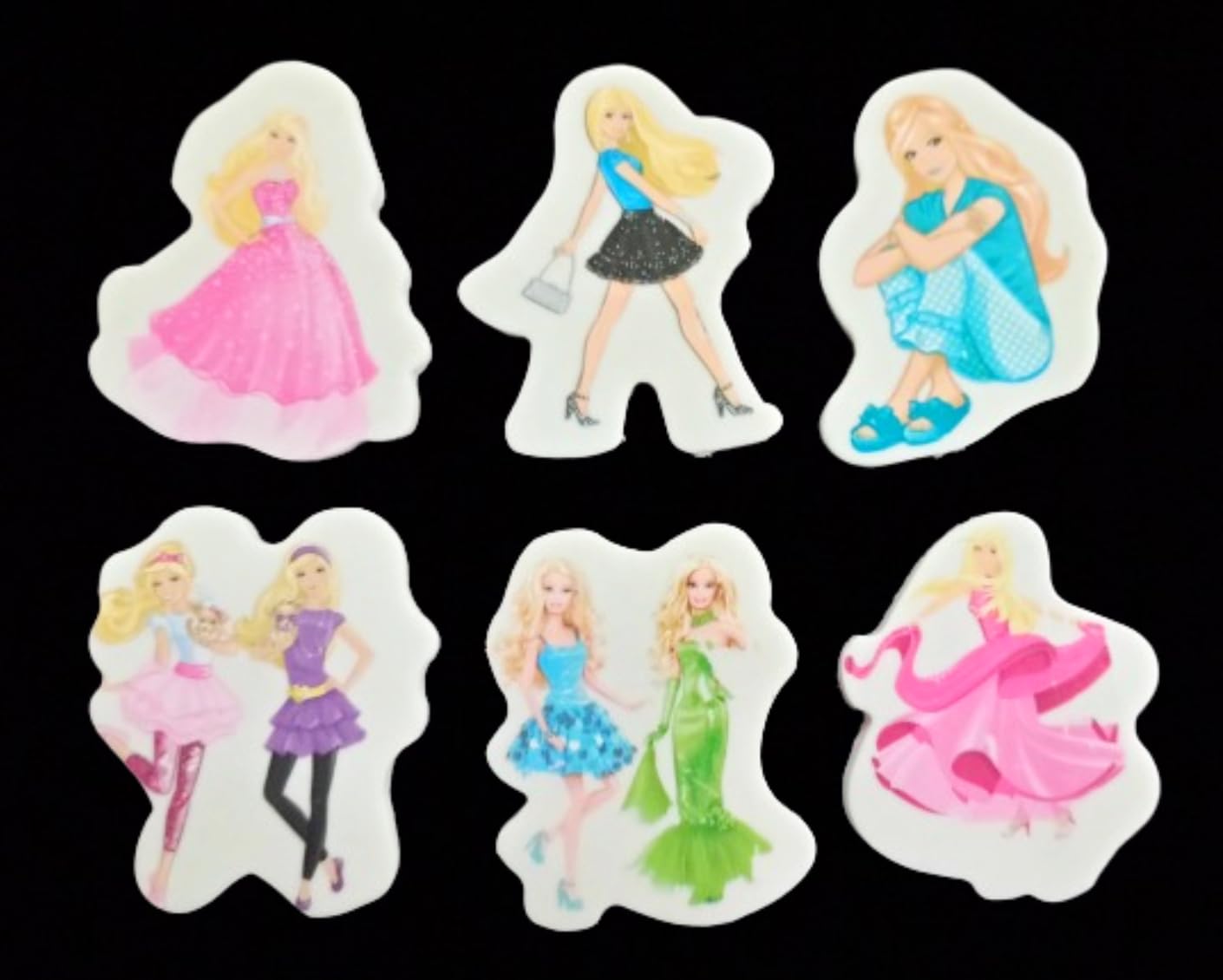 6-Pack Small Cartoon Design Rubber Pencil Eraser Set for Girls, Students, School Stationery for Kids, Boys Girls, Birthday Return Gifts, Multi, 5cm (Fashion Dolls) (B0DBZJ73DN) Amazon Price History, Amazon Price Tracker