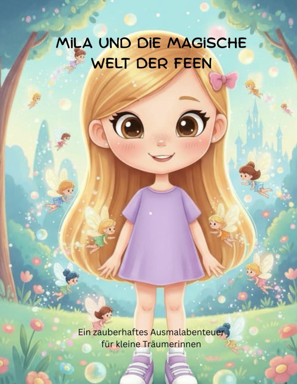 Mila und die magische Welt der Feen: Ein zauberhaftes Ausmalabenteuer für kleine Träumerinnen (Kosa Kreativ – Mila Abenteuer)