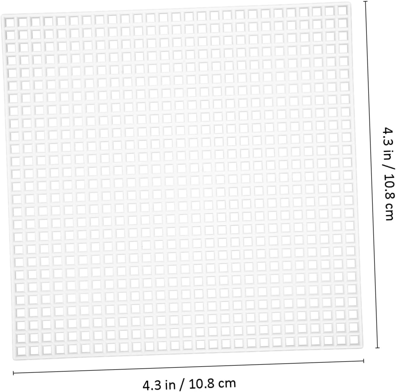 Gadpiparty 3sets Mesh Canvas Sheets for Cross Stitching Quilting Pads Durable Crafting Tools for DIY Yarn Projects for Knitting and Embroidery 12pcs*3