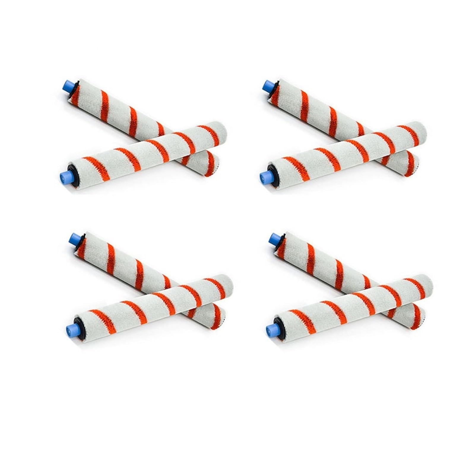 Piezas De Cepillo for Lavadora De Robot Aspirador, Compatibles Con ILIFE, Rodillo Barredor for Fregar Suelos De Limpieza Del Hogar W450, Cepillo Rodante(8pcs)