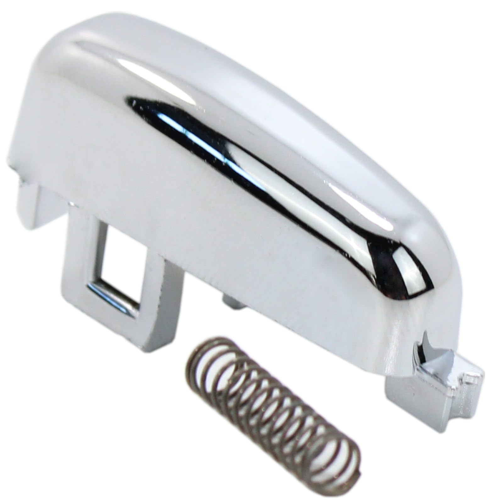 BIAREN Handbrake Button Switch Replacement Kit Silver Chrome For 