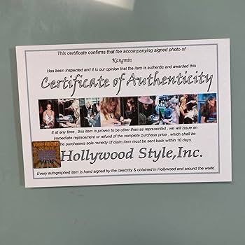 Amazon.co.jp: カンミン直筆サイン入り超大型写真 …Kangmin