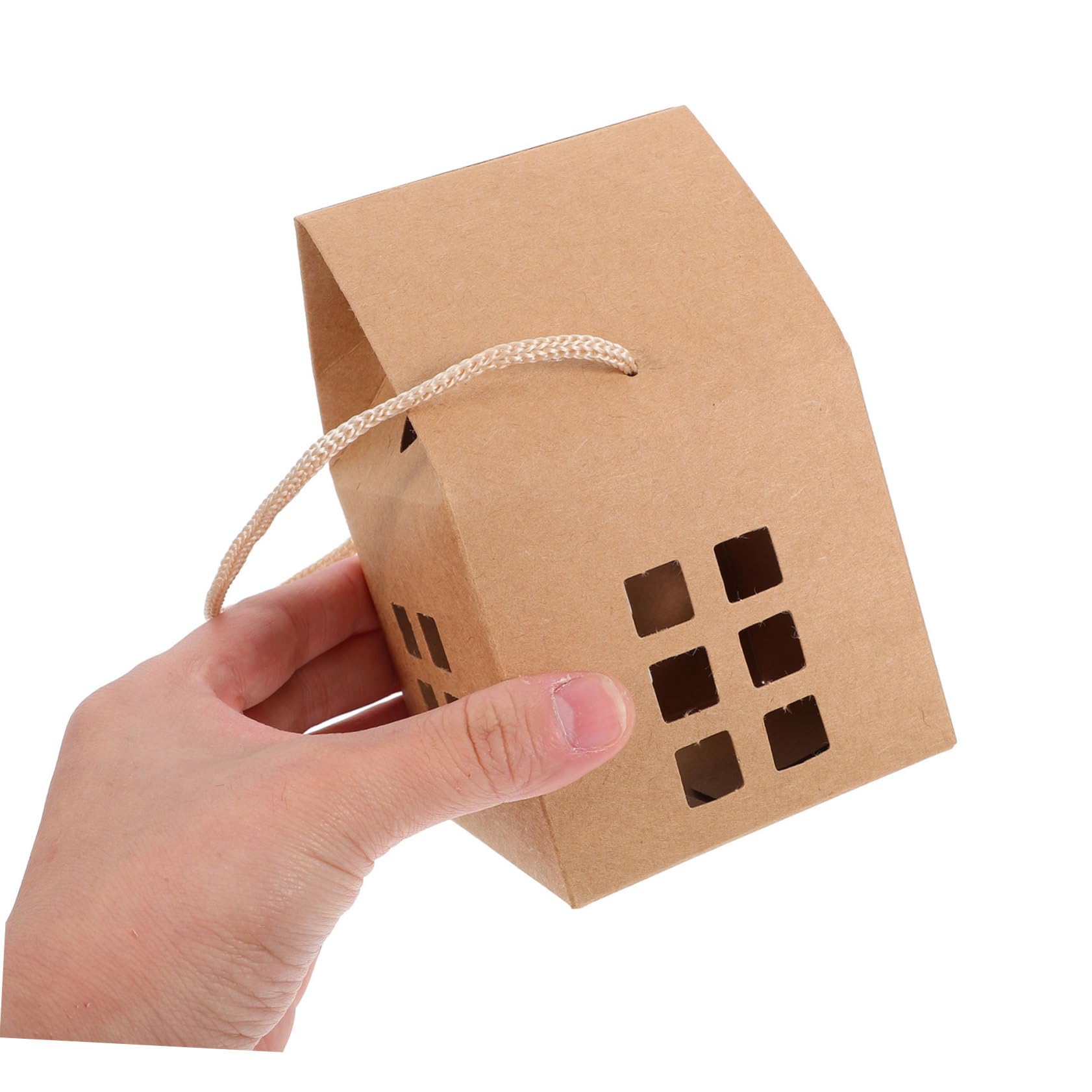 SAFIGLE 50piezas Cajas de Obsequio Pequeñas Forma de Casa Cajas para Dulces de Boda Unidades para Decoraciones de Bodas Dulces y Galletas como Recuerdos de Fiesta
