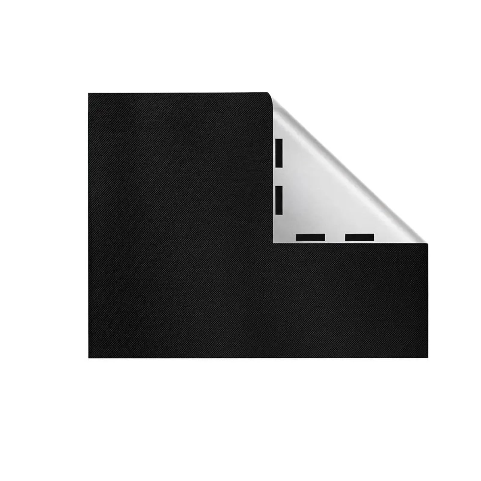 XIUsheUA blackout blinds stick on Blackout Window Film Privacy Frosted Glass Light Blocking Dark Tinting Stickers for Day Sleeping(45x200cm)