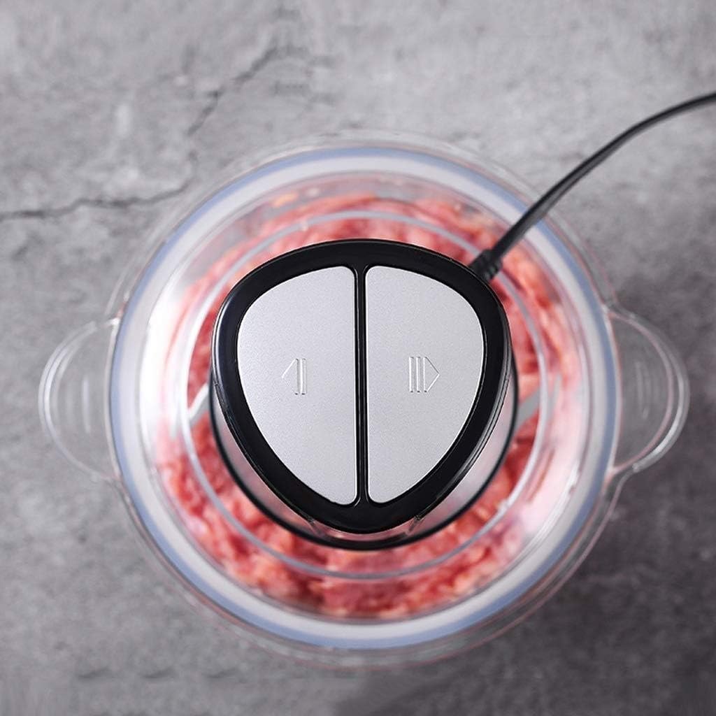 Food Processor, Household Electric Stainless Steel Automatic Meat Grinder, Meat, Vegetable, Fruit and Nut Chopper