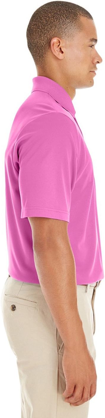 Ash City - Core 365 Men's Origin Performance Piqué Polo XL CHARITY PINK - Image 4