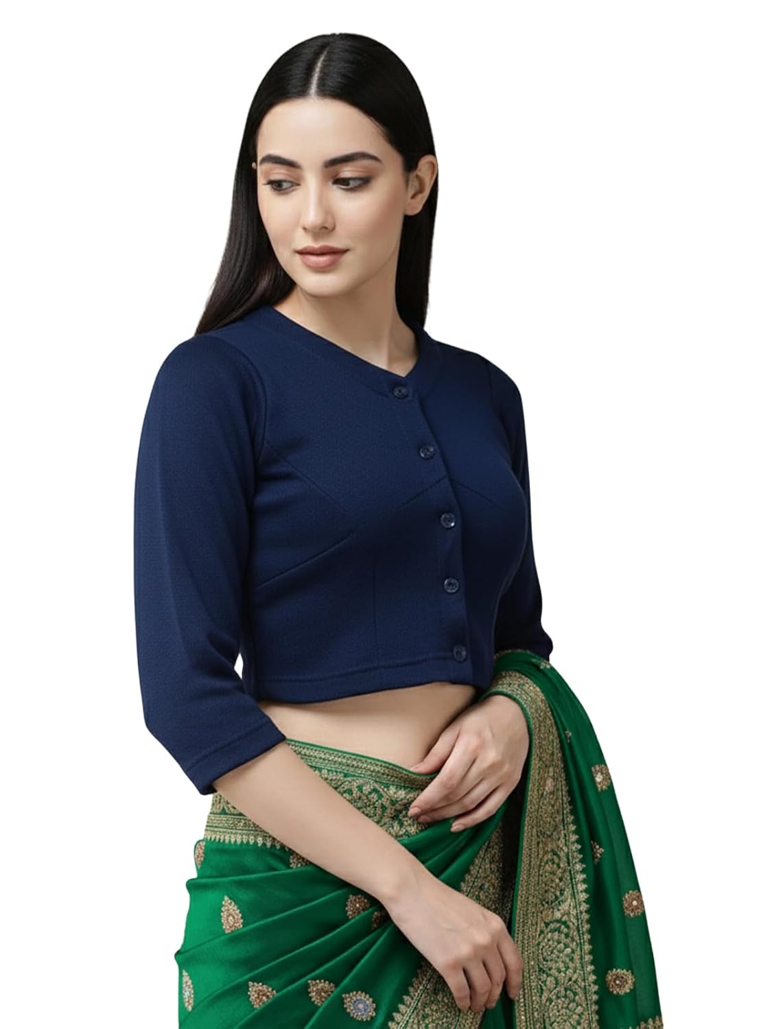 Lux Cottswool Women’s Solid Thermal Blouse Lux Cottswool Women’s Solid Thermal Blouse