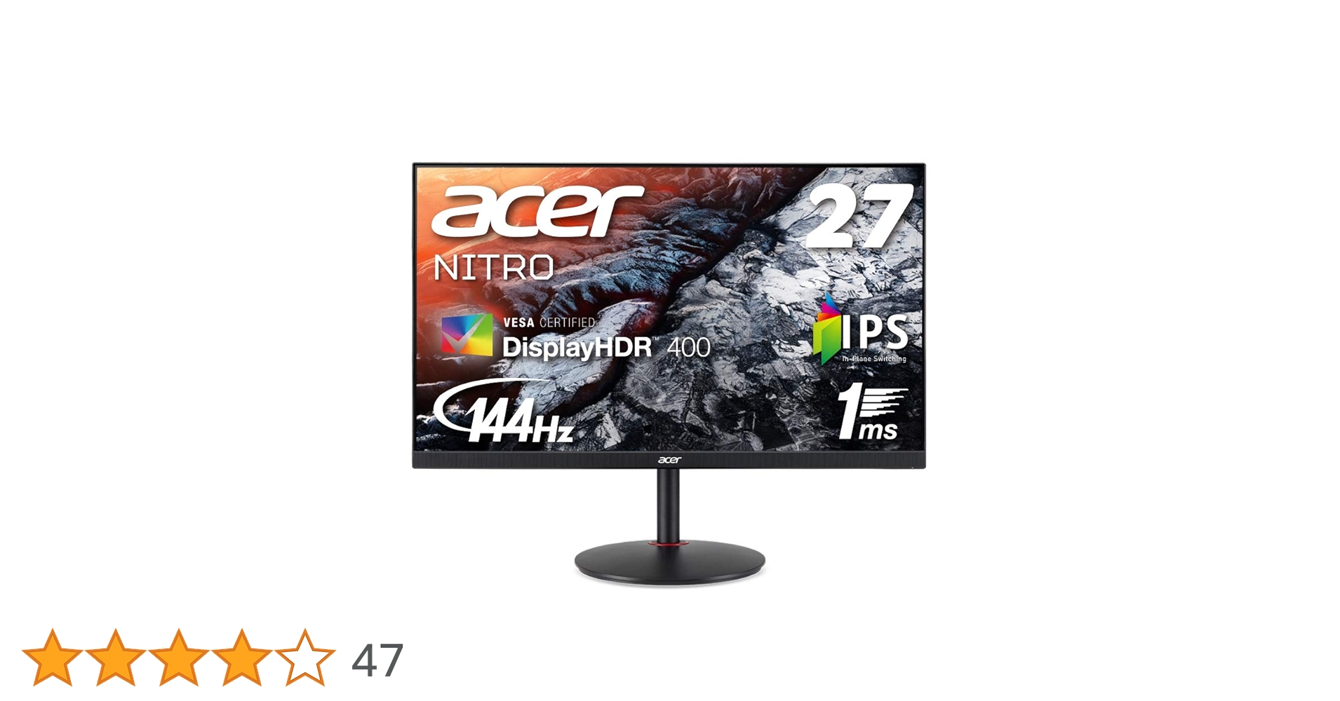 ゲーミングモニター②　27インチ　144hz Amazon.co.jp: Acer ゲーミングモニター Nitro 27インチ