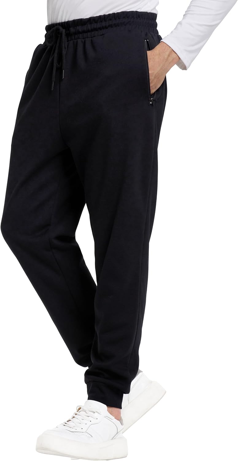 DITOK Men’s Sweatpants with Zipper Pockets, Fleece Tapered Sweatpants for Mens Joggers, Lightweight Mens Athletic Sweat Pants DITOK Men’s Sweatpants with Zipper Pockets, Fleece Tapered Sweatpants for Mens Joggers, Lightweight Mens Athletic Sweat Pants