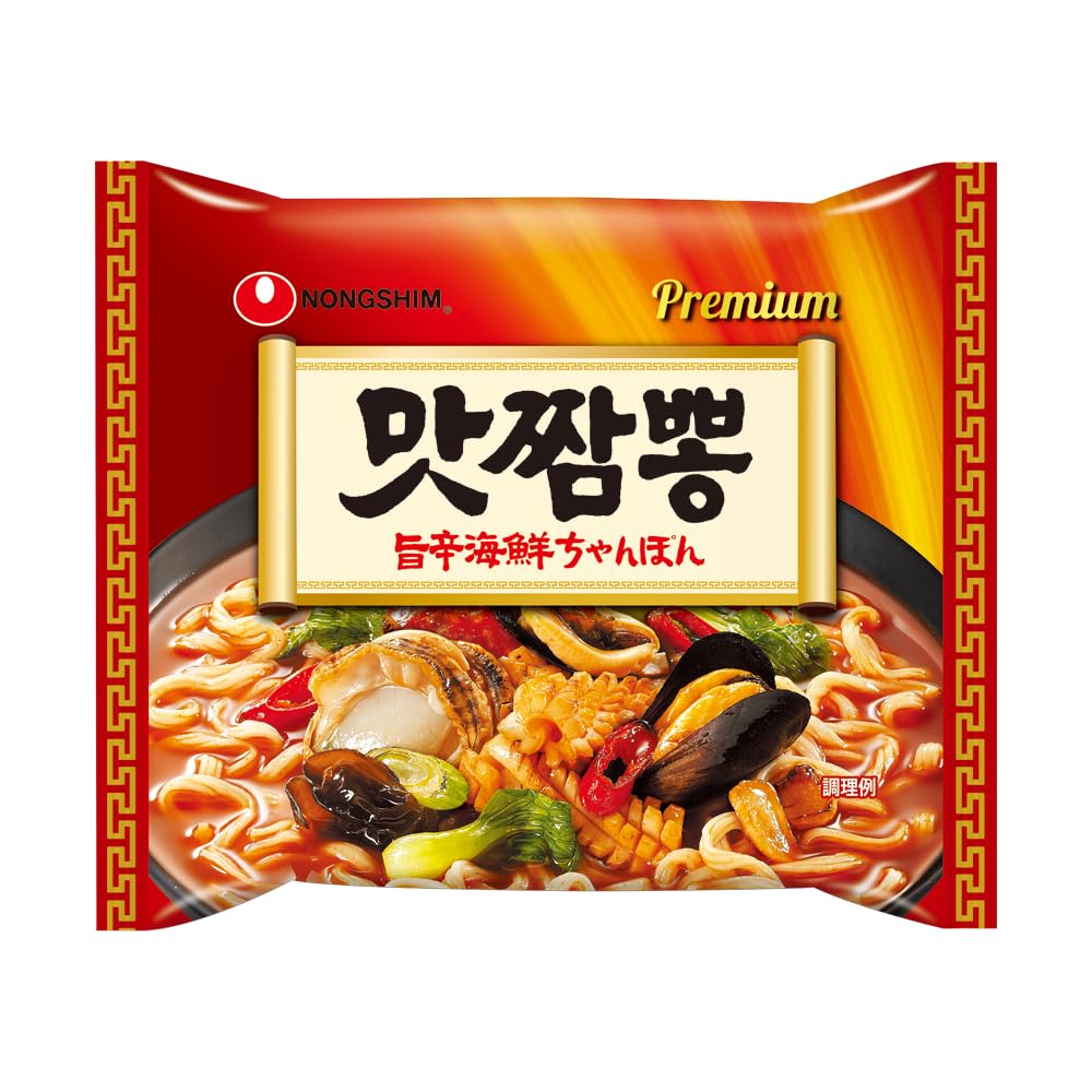 農心ジャパン 旨辛海鮮ちゃんぽん 130g